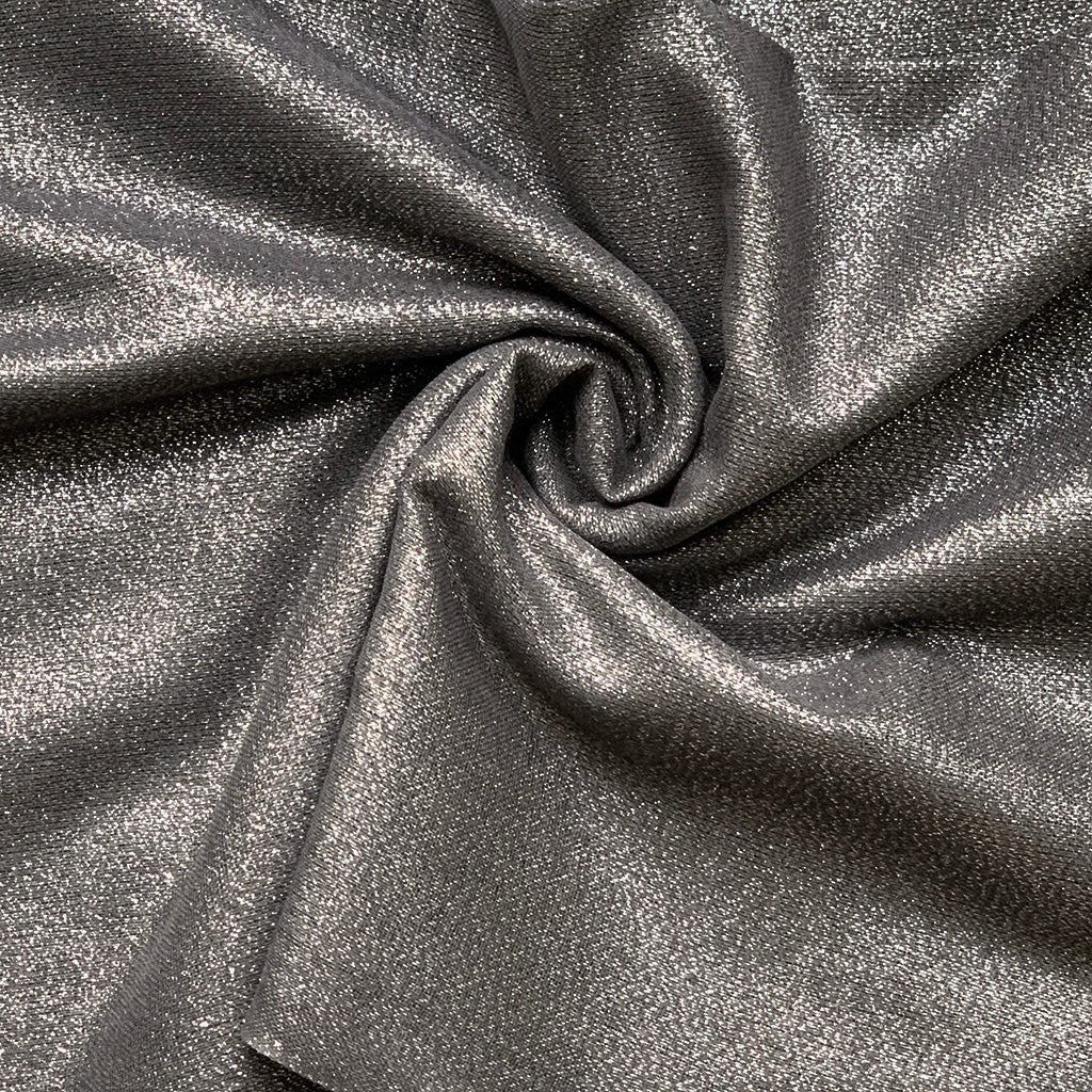 GUNMETAL GRAY SHIMMER SCARF